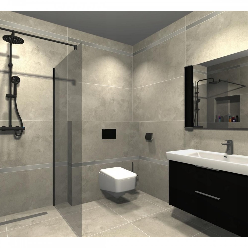 Керамогранит Opoczno Pl+ Quenos Light Grey 59,8x119,8 см