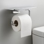 Держатель туалетной бумаги с полочкой Hansgrohe 41772000 хром