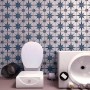 Плитка Ceramica Deseo Pav Star Blue 45x45 см