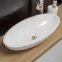 Раковина Miraggio Nice 60х30 см на столешницу, белый глянец