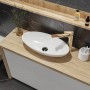Раковина Miraggio Nice 60х30 см на столешницу, белый глянец