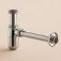Сифон для раковины колбовый Kludi 101050500 хром
