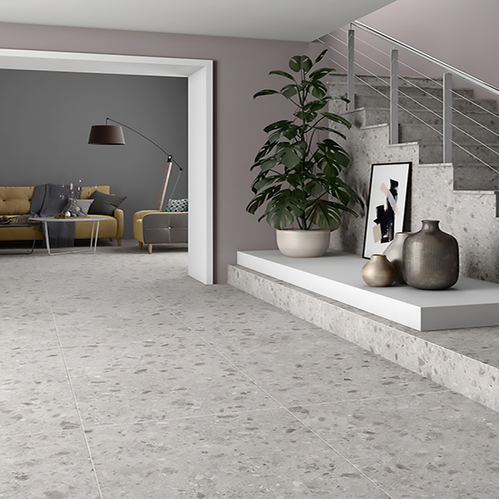 Керамогранит Almera Ceramica (Spain) Geotech Light Grey 60x120 см