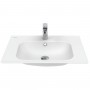 Тумба Creavit E10 E10.LD065.2CK.GRI 65 см с раковиной Erine, серый