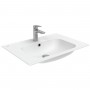 Тумба Creavit E10 E10.LD065.2CK.GRI 65 см с раковиной Erine, серый