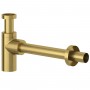 Сифон для раковины колбовый Kludi Design 10020N0-00 золото