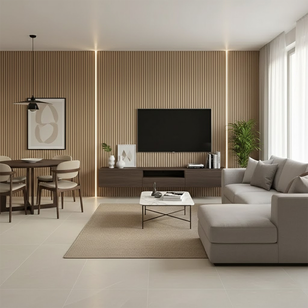 Керамогранит Almera Ceramica (Spain) Alure Cream Satinado Rect 60x120 см