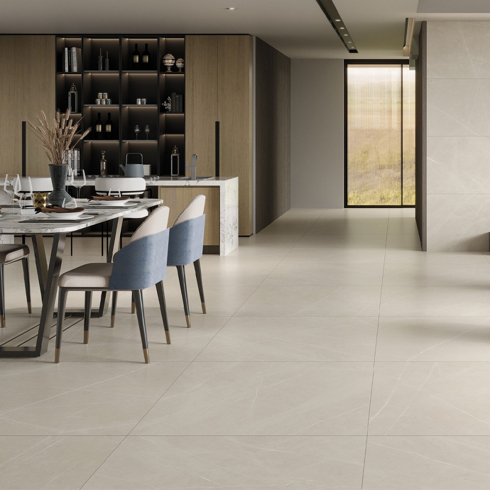 Керамогранит Almera Ceramica (Spain) Alure Cream Satinado Rect 60x120 см