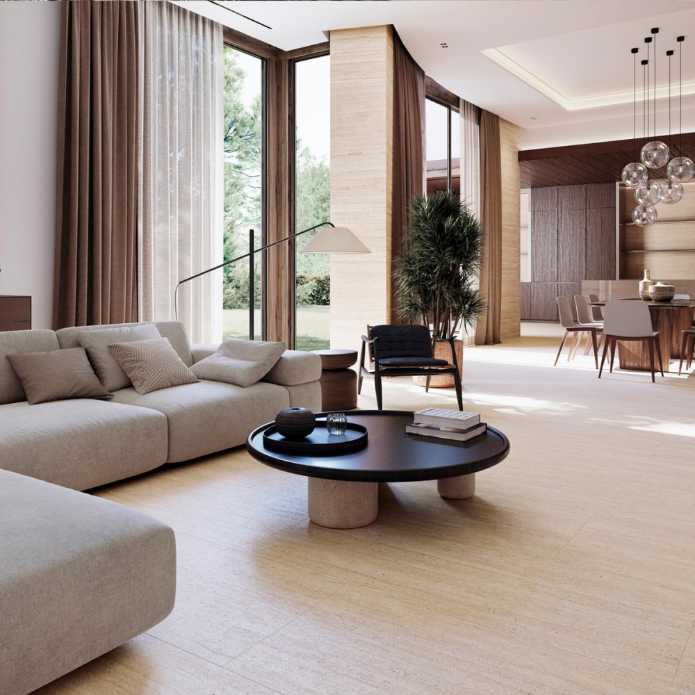 Плитка Porcelanosa 100362280 Taranto Marfil 59,6x150(A) см