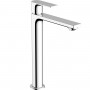 Смеситель для раковины Hansgrohe Rebris E 72591000 240 CoolStart EcoSmart+ с донным клапаном