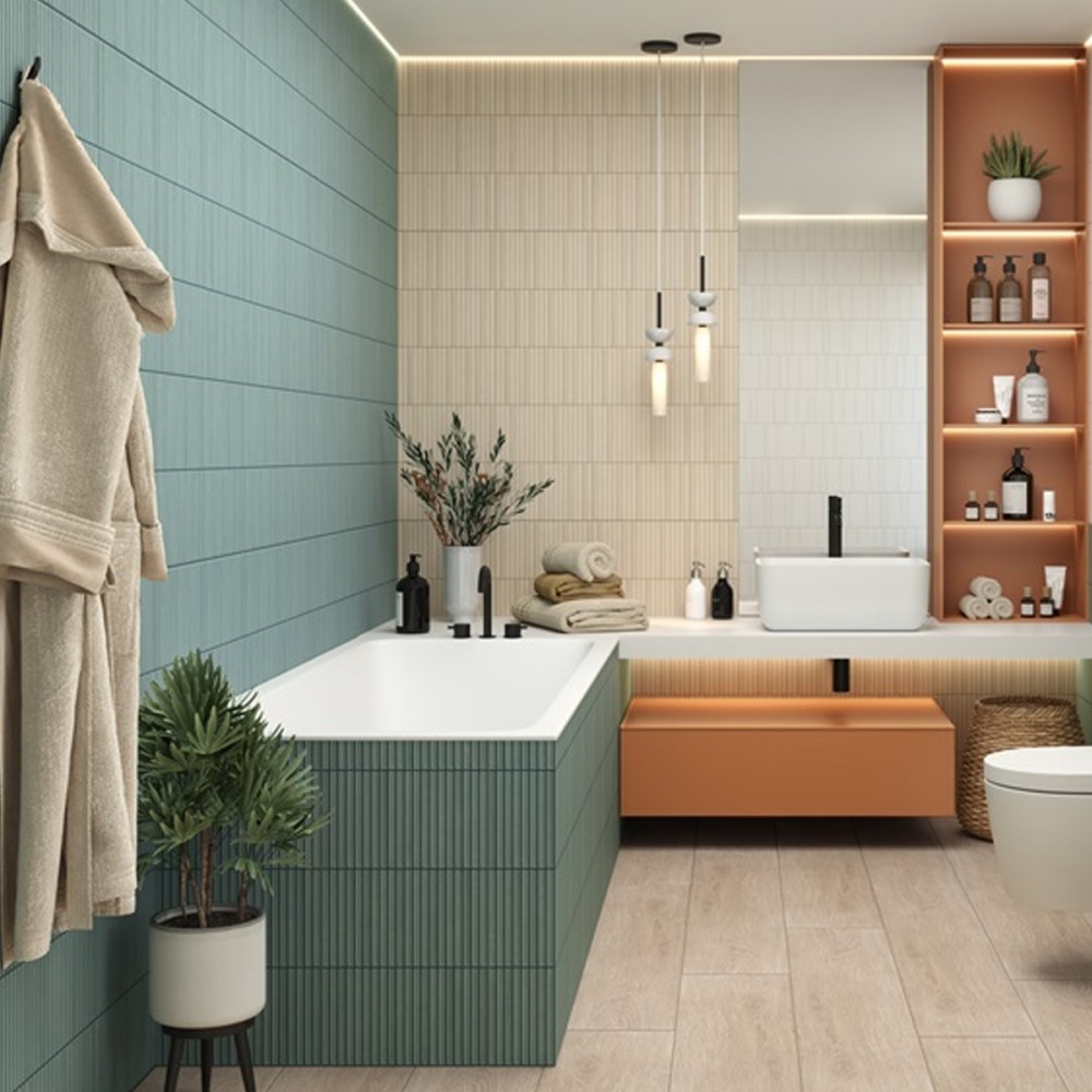 Плитка Almera Ceramica (Spain) Stick sage 30х90 см
