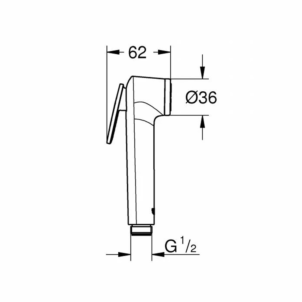 Гигиенический душ Grohe Tempesta-F Trigger Spray 30 27512001