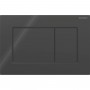 Клавиша смыва Geberit Sigma01 square 115.660.DW.1 черный глянец
