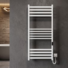 Рушникосушарка електрична Devit Ancoro DAN117053000W 1170х530 мм, з комплектом прихованого підключення, колір білий матовий