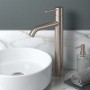 Смеситель для раковины Bossini TEO-T Z00703000094005 с донным клапаном, цвет - никель