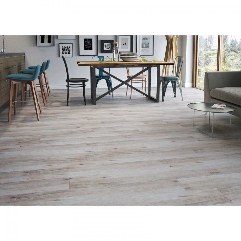 Керамогранит Cerrad Mattina Podloga Bianco Rect 19,3х120,2 см