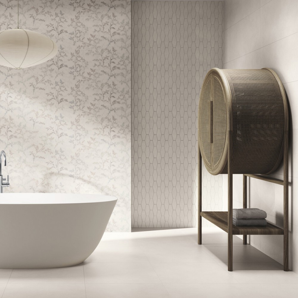 Плитка APE Verse Poeme White Rect 40x120 см