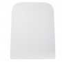 Крышка для унитаза Devit Grid DGR0760111W с механизмом soft-close, белый глянцевый