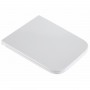Крышка для унитаза Devit Grid DGR0760111W с механизмом soft-close, белый глянцевый