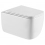 Унитаз подвесной Devit Grid DGR0760111W безободковый с крышкой soft-close и Vortex Flush, белый