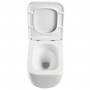 Унитаз подвесной Devit Grid DGR0760111W безободковый с крышкой soft-close и Vortex Flush, белый