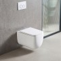 Унитаз подвесной Devit Grid DGR0760111W безободковый с крышкой soft-close и Vortex Flush, белый