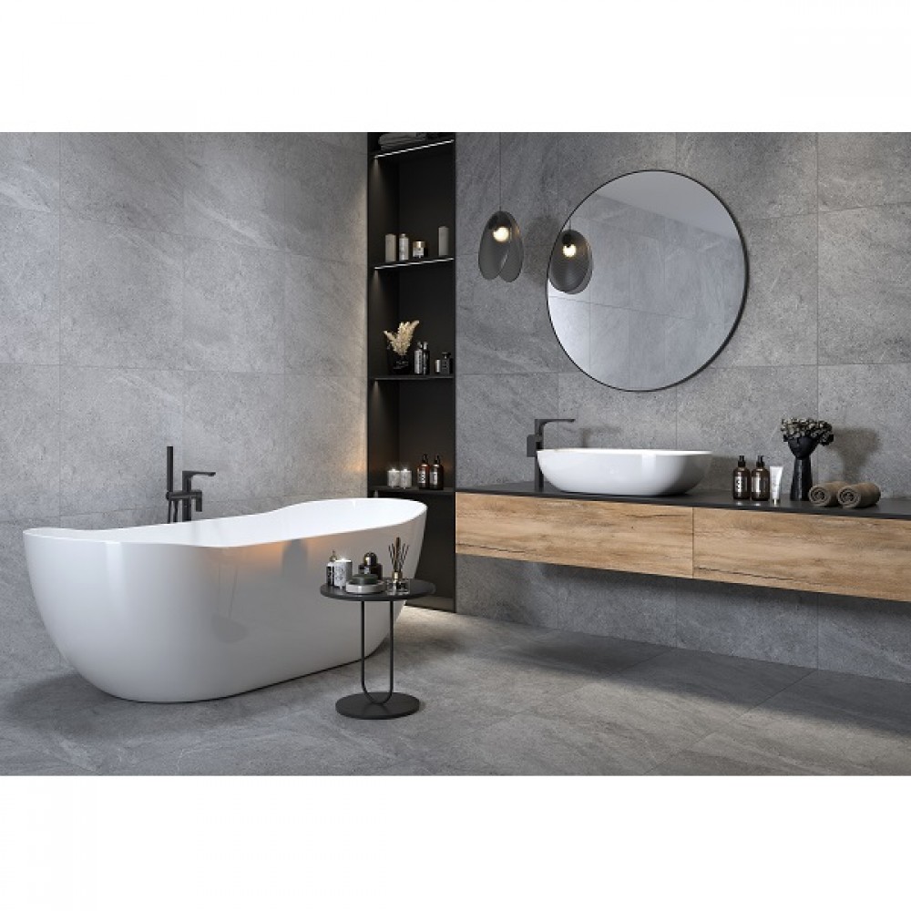 Керамогранит Ceramika Gres Gres Robstone Grey Rect 59,7х59,7 см