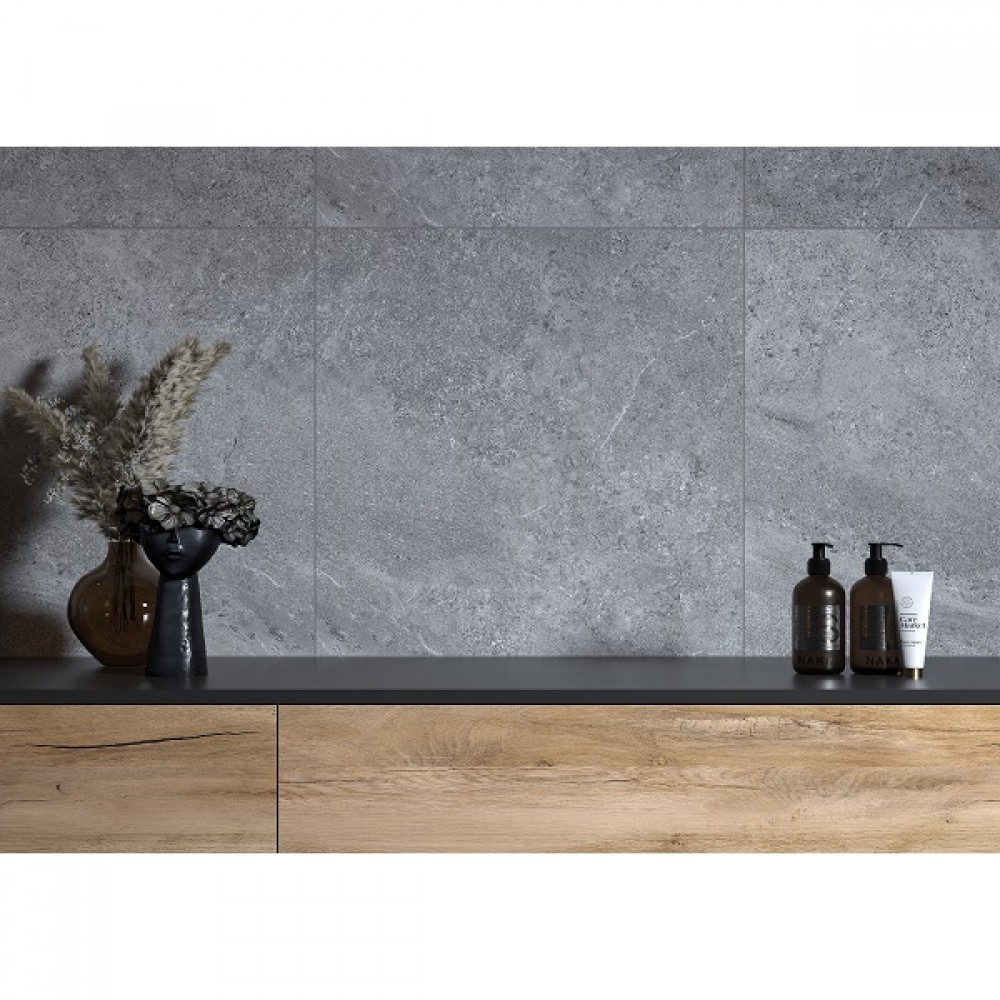 Керамогранит Ceramika Gres Gres Robstone Grey Rect 59,7х59,7 см