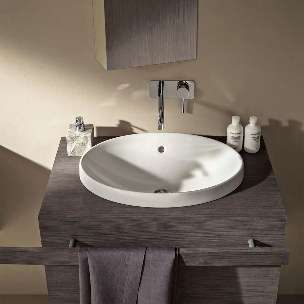 Раковина Geberit VariForm 500.729.01.2 врезная в столешницу
