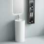 Раковина Devit Style 1408641 40х40 см отдельностоящая, белая