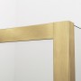 Душевая стенка Walk-in Ronal Easy STR4P1201307 120х200 см профиль матовое золото, стекло прозрачное