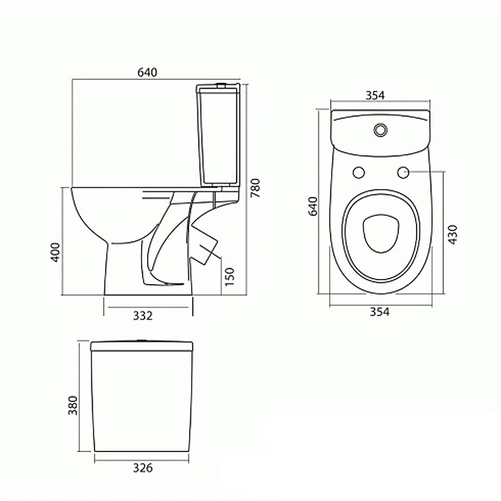 Унитаз-компакт Kolo Freja L79201 с сиденьем из полипропилена