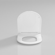 Кришка для унітаза Devit DFL0460111W / DFL0460211W / DUN0930111W з soft-close механізмом, білий глянець