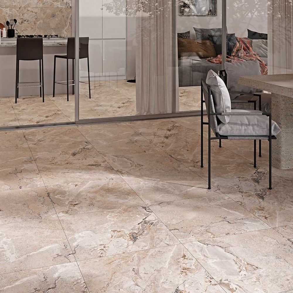 Керамогранит Cersanit Pulsar Beige Matt Rect 59,8x119,8 см