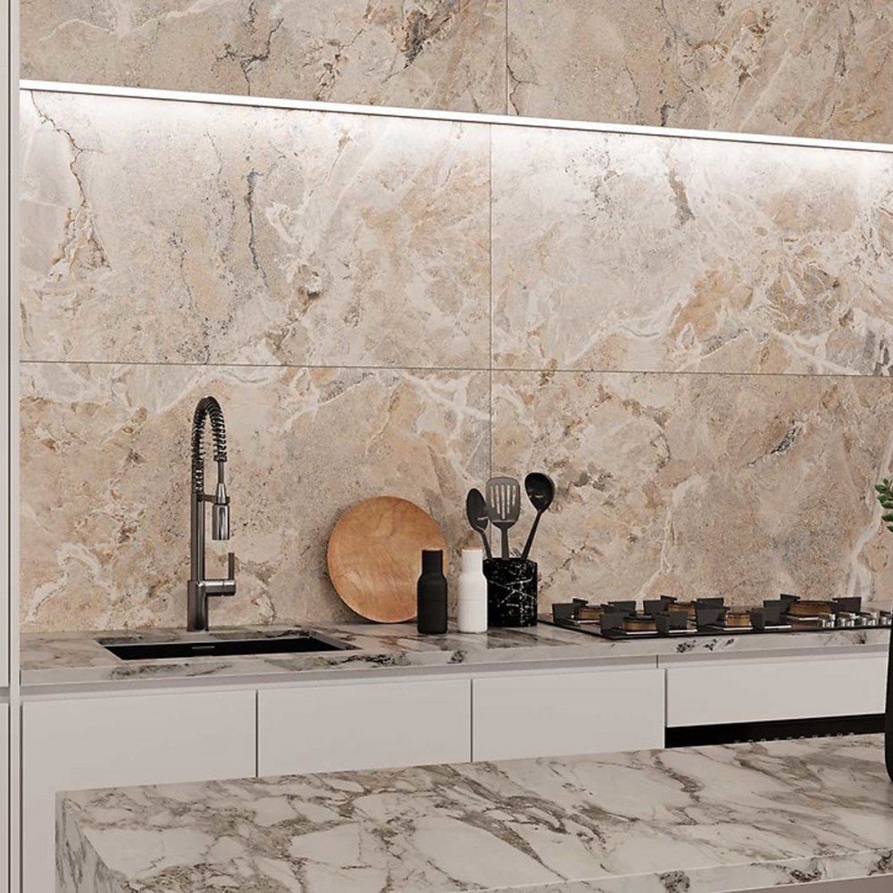 Керамогранит Cersanit Pulsar Beige Matt Rect 59,8x119,8 см