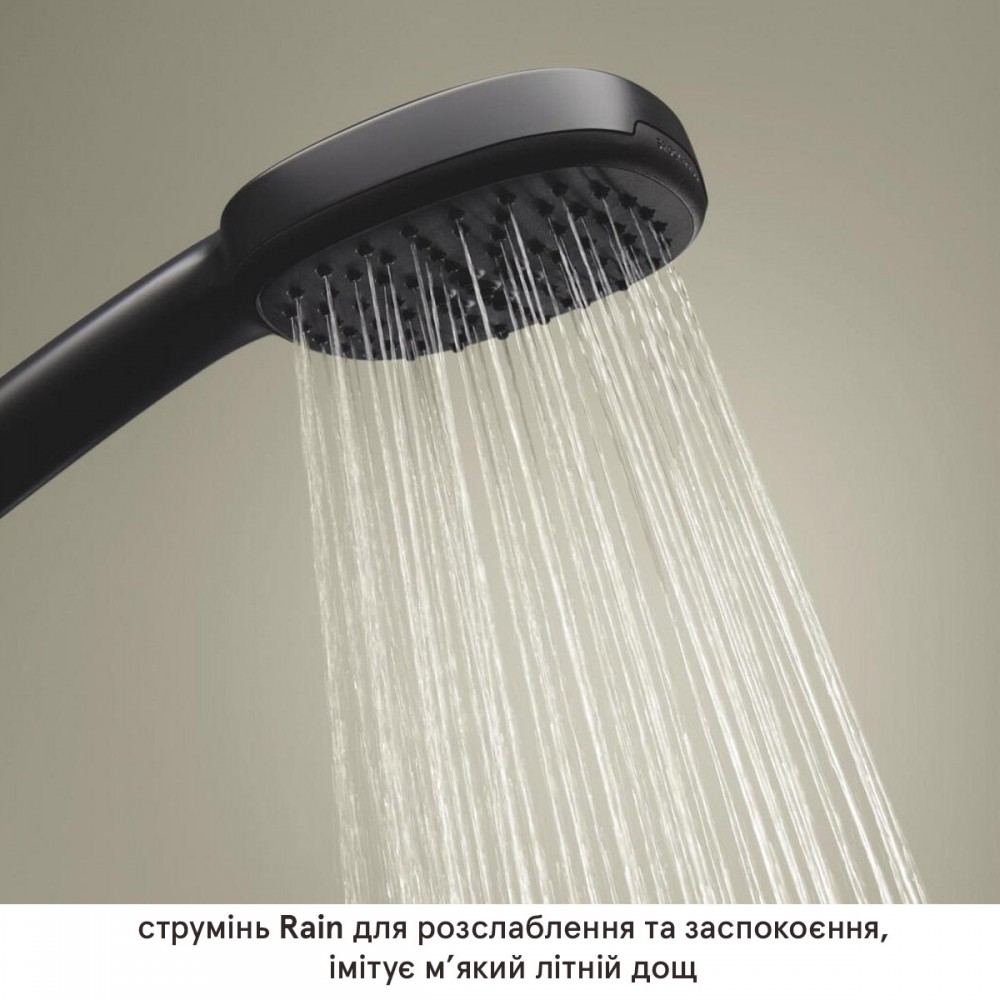 Душевая система скрытого монтажа Grohe Cubeo 1053362430 черный матовый