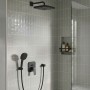 Душевая система скрытого монтажа Grohe Cubeo 1053362430 черный матовый