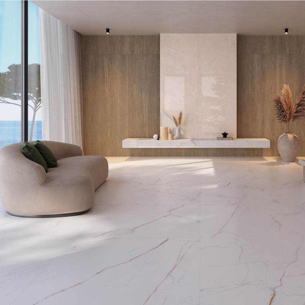 Керамогранит Peronda Dual White NT/60X120X0,9/C/R 60x120 см