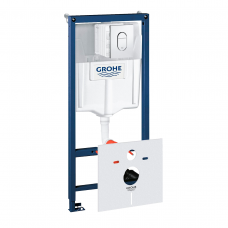 Інсталяція для унітаза Grohe Rapid SL 38929000 з клавішею Arena Cosmopolitan хром
