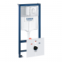 Инсталляция для унитаза Grohe Rapid SL 38929000 с клавишей Arena Cosmopolitan хром