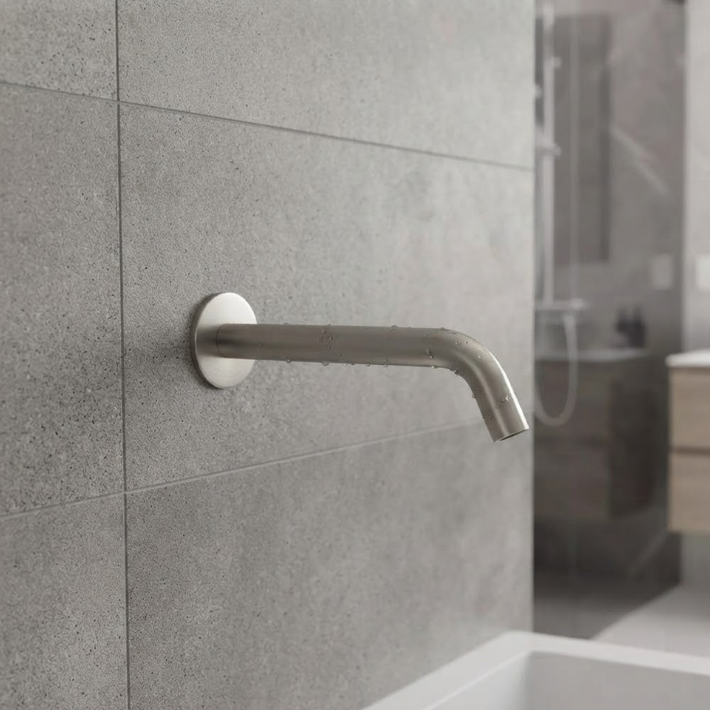 Излив для ванны Devit Flow D119100000001BN, brushed nickel