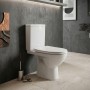 Унитаз-компакт Kolo Status 2395050UA с сиденьем из дюропласта Soft close, Click2Clean