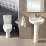 Унитаз-компакт Kolo Status 2395050UA с сиденьем из дюропласта Soft close, Click2Clean