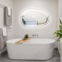Зеркало Devit Style 5416090 Асимметричное зеркало с LED подсветкой и тачсенсором 628x928 мм.