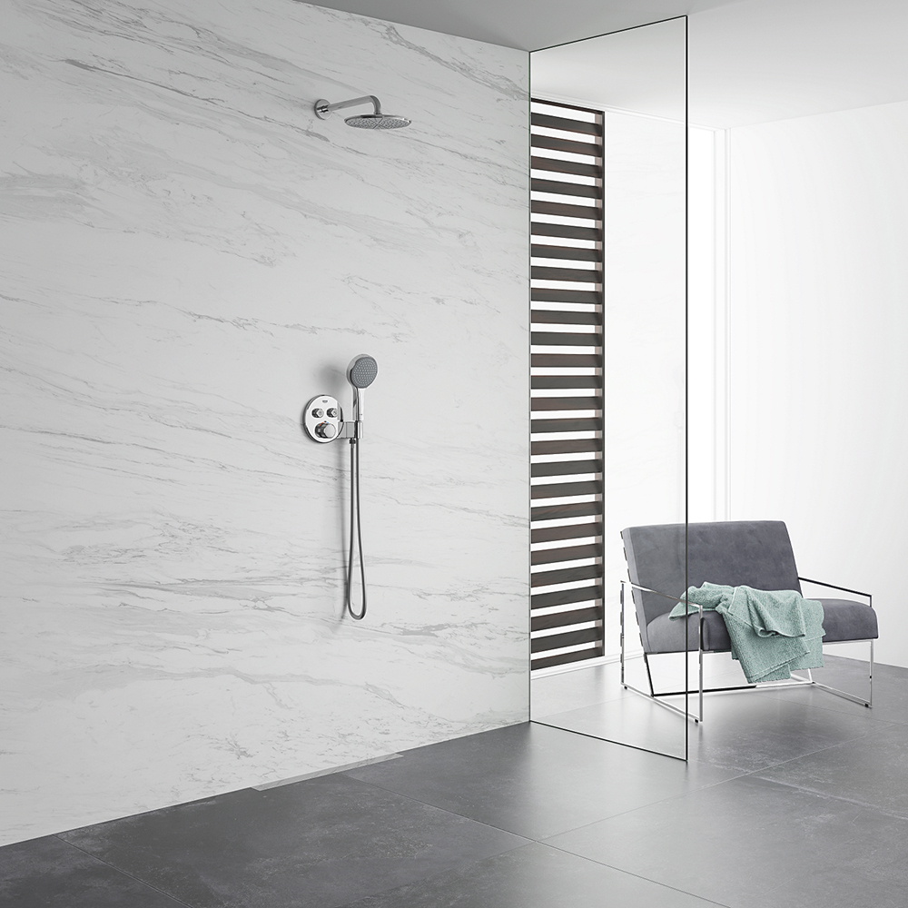 Держатель верхнего душа Grohe Rainshower 28576000 настенный 286 мм