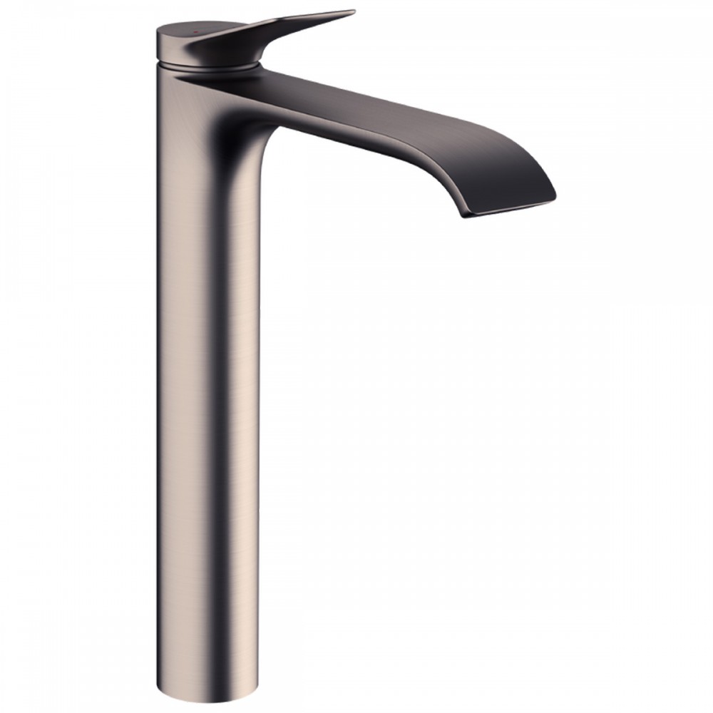 Смеситель для раковины Hansgrohe Vivenis 75040340 с донным клапаном, черный хром брашированный