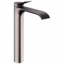 Смеситель для раковины Hansgrohe Vivenis 75040340 с донным клапаном, черный хром брашированный