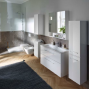 Тумба с раковиной Geberit Selnova Square 501.244.00.1 подвесная 100 см белый