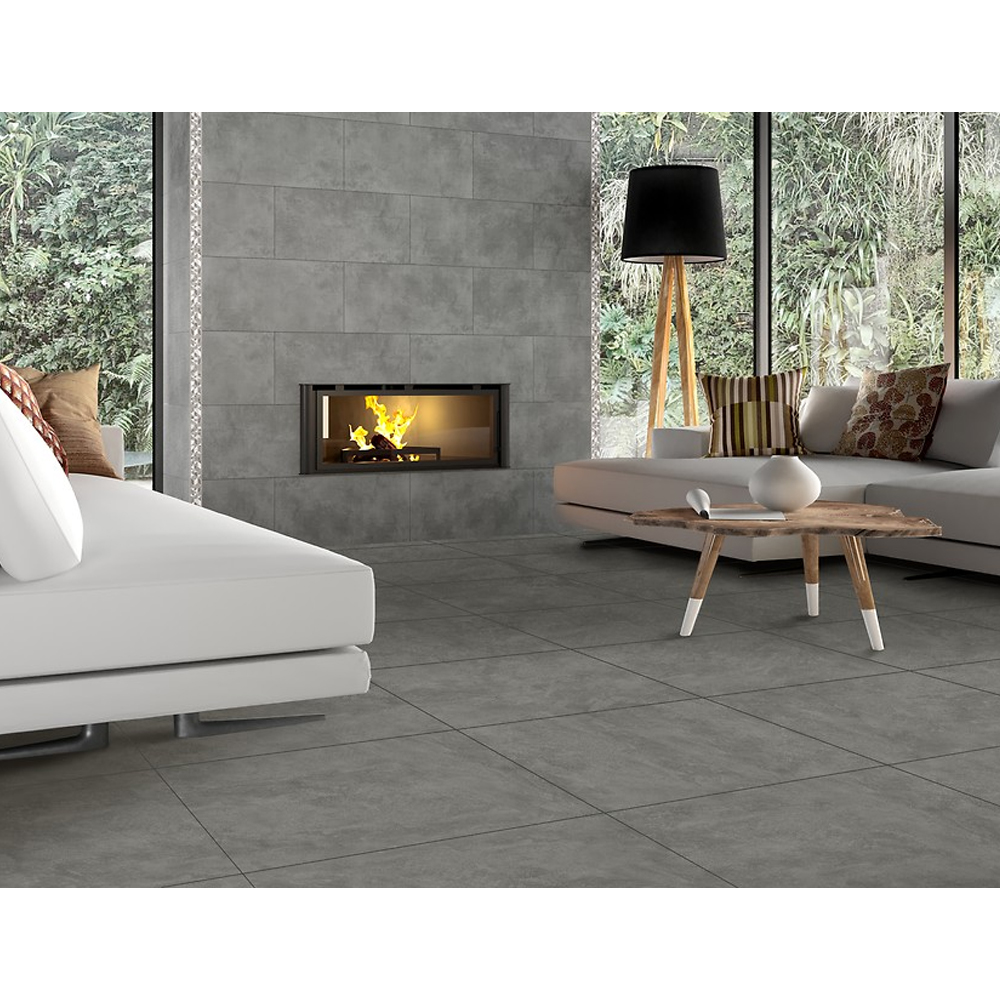 Керамогранит Cersanit Gptu 603 Grey Matt Rect Silver Peak 59,8x59,8 см