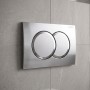 Клавиша смыва Geberit Delta01 115.107.21.1 хром